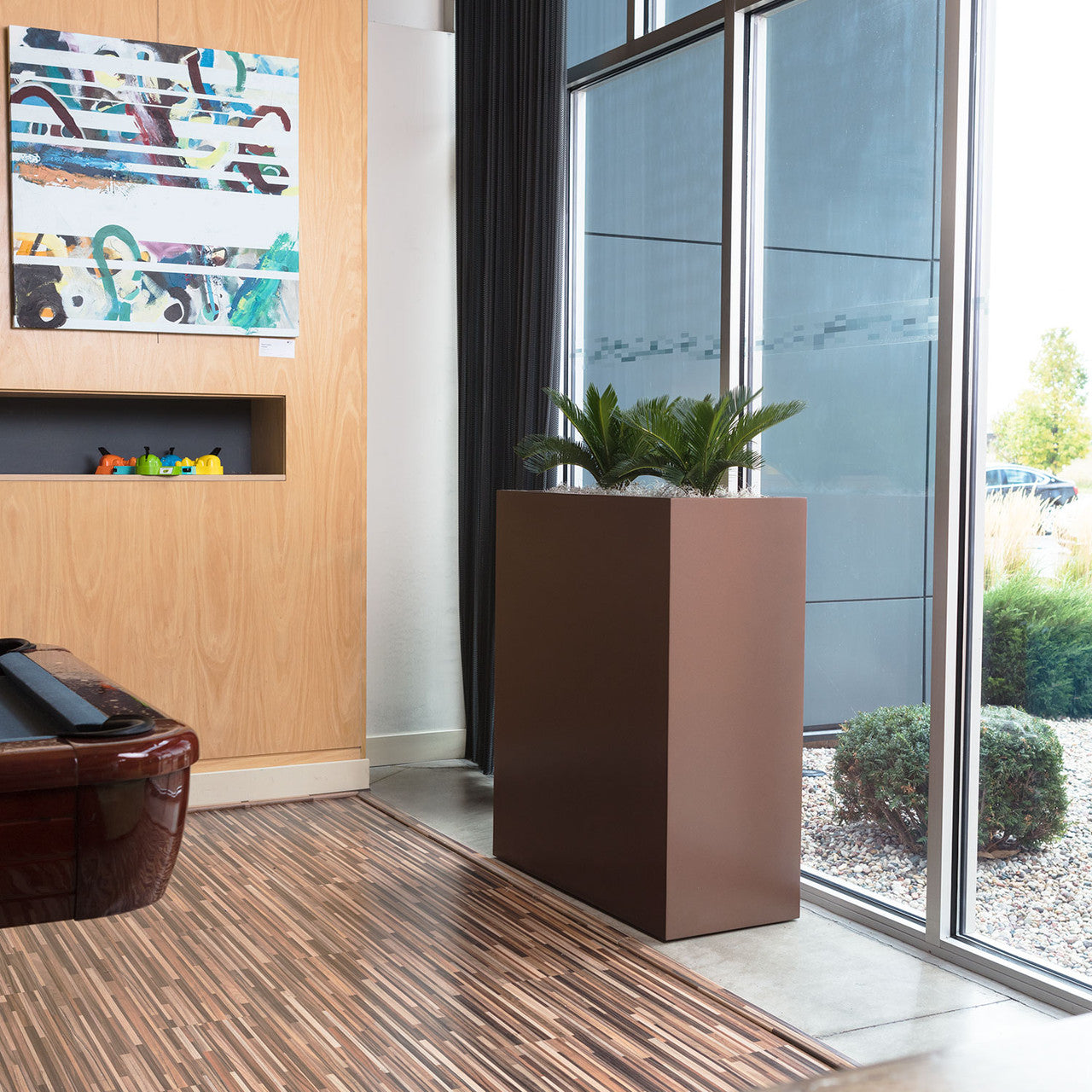 Amesbury Tall Narrow Planter Box